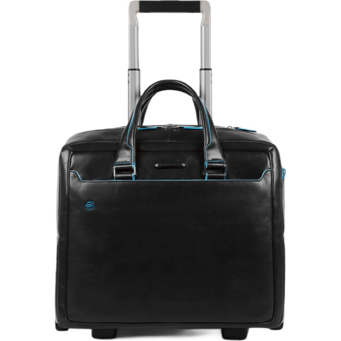 Сумка дорожная PIQUADRO BLUE SQUARE (BV4729B2/N) 20x55x40см 20л. 2,58кг. Кожа черный BV4729B2-N